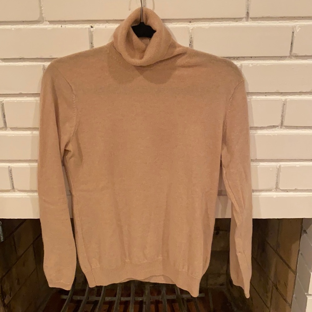 Peter Millar 100% camel cashmere sweater - size M